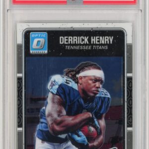 Graded 2016 Panini Donruss Optic Derrick Henry #165 Rookie RC Football Card PSA 10 Gem Mint