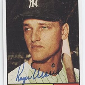 ROGER MARIS 1961 Topps #2 AUTO AUTOGRAPHED AUTO Reprint - Baseball Card