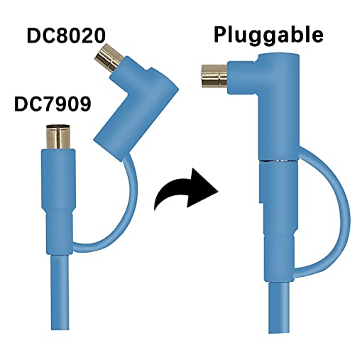 KarlKers 20Ft Jackery Extension Cable 14AWG, Waterproof Jackery Cable, DC 8mm Extension Cable, 8mm DC Power Plug With DC8020 For GZ Yeti Aker Jackery Solar Generator Portable Power Station Solar Panel