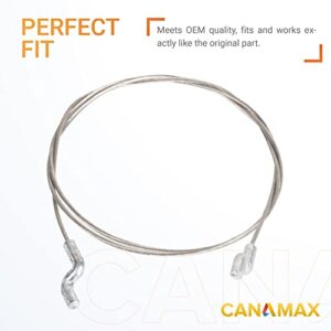 Canamax Premium 117-9145 Clutch Drive Cable - Compatible with Toro Power Clear Snowthrower - Replaces 1179145