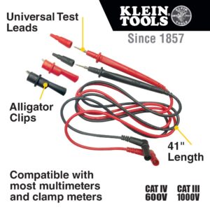 Klein Tools Test Lead Set + Magnetic Hanger Bundle