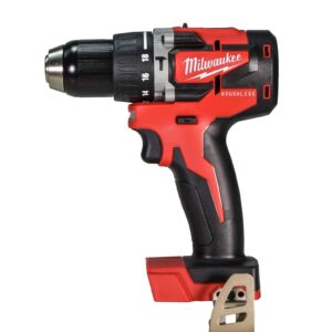 Milwaukee 2802-20 M18 18V 1/2" Compact Cordless Brushless Hammer Drill/Driver