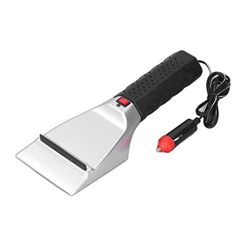 KIMISS Car Heated Scraper, 12V Auto Heated Snow Shovel Electric Windshield Ice Scrapers for Cars Trucks SUV