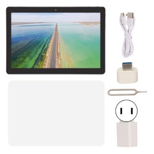 LBEC HD Tablet, 4GB RAM 64GB ROM 10.1 Inch Tablet 100240V MTK6753 Processor for Travel Home (U.S. regulations)