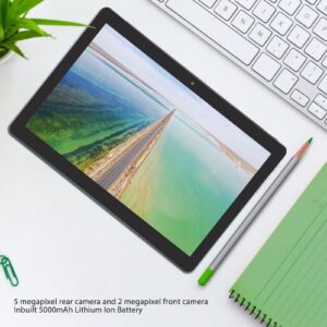 LBEC HD Tablet, 4GB RAM 64GB ROM 10.1 Inch Tablet 100240V MTK6753 Processor for Travel Home (U.S. regulations)