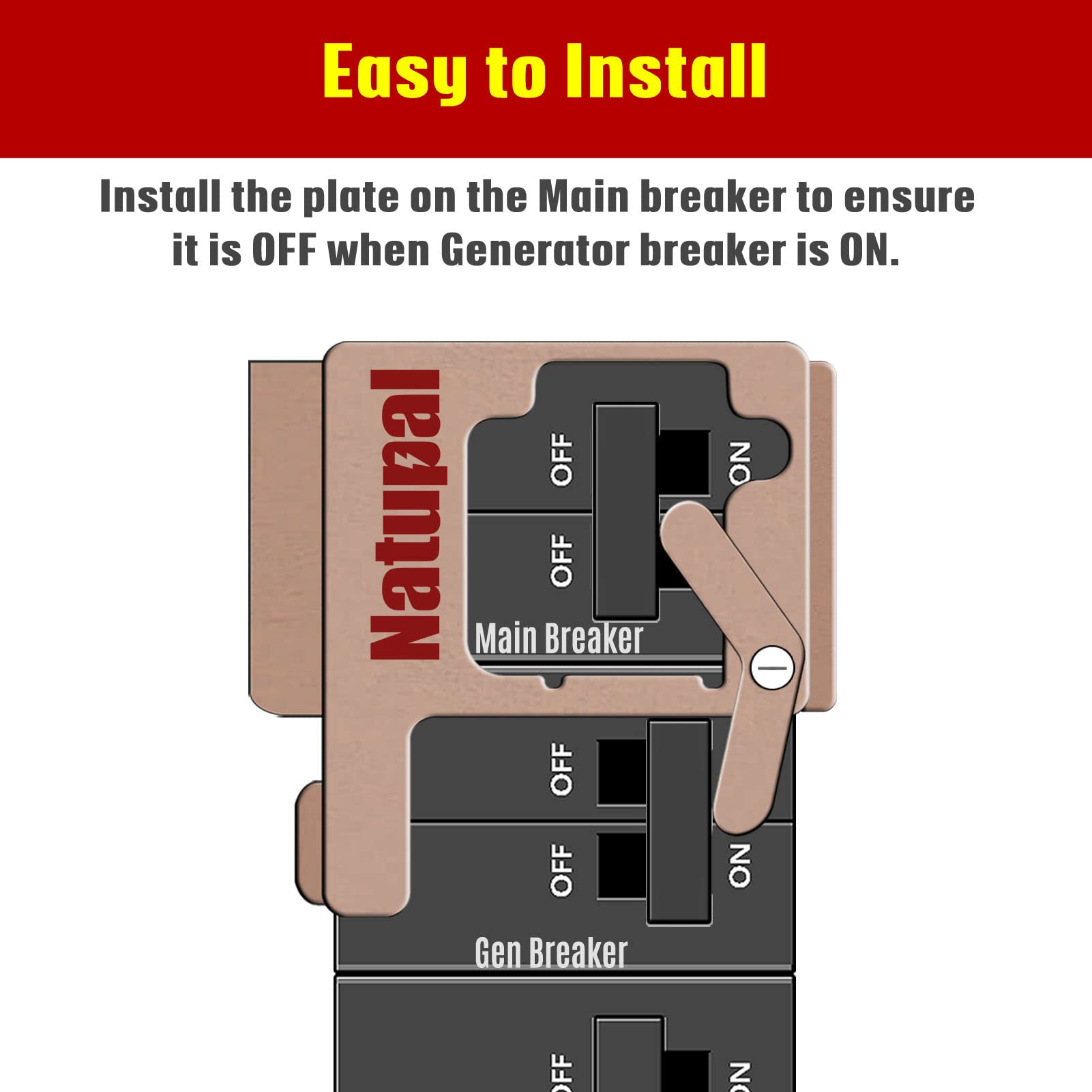 Generator Interlock Kit Compatible With Siemens And Murray Ecsbpk02