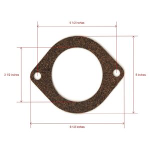 The ROP Shop | Snowplow Motor Gasket, 1306375 for Western Unimount Isarmatic Mark IIIA