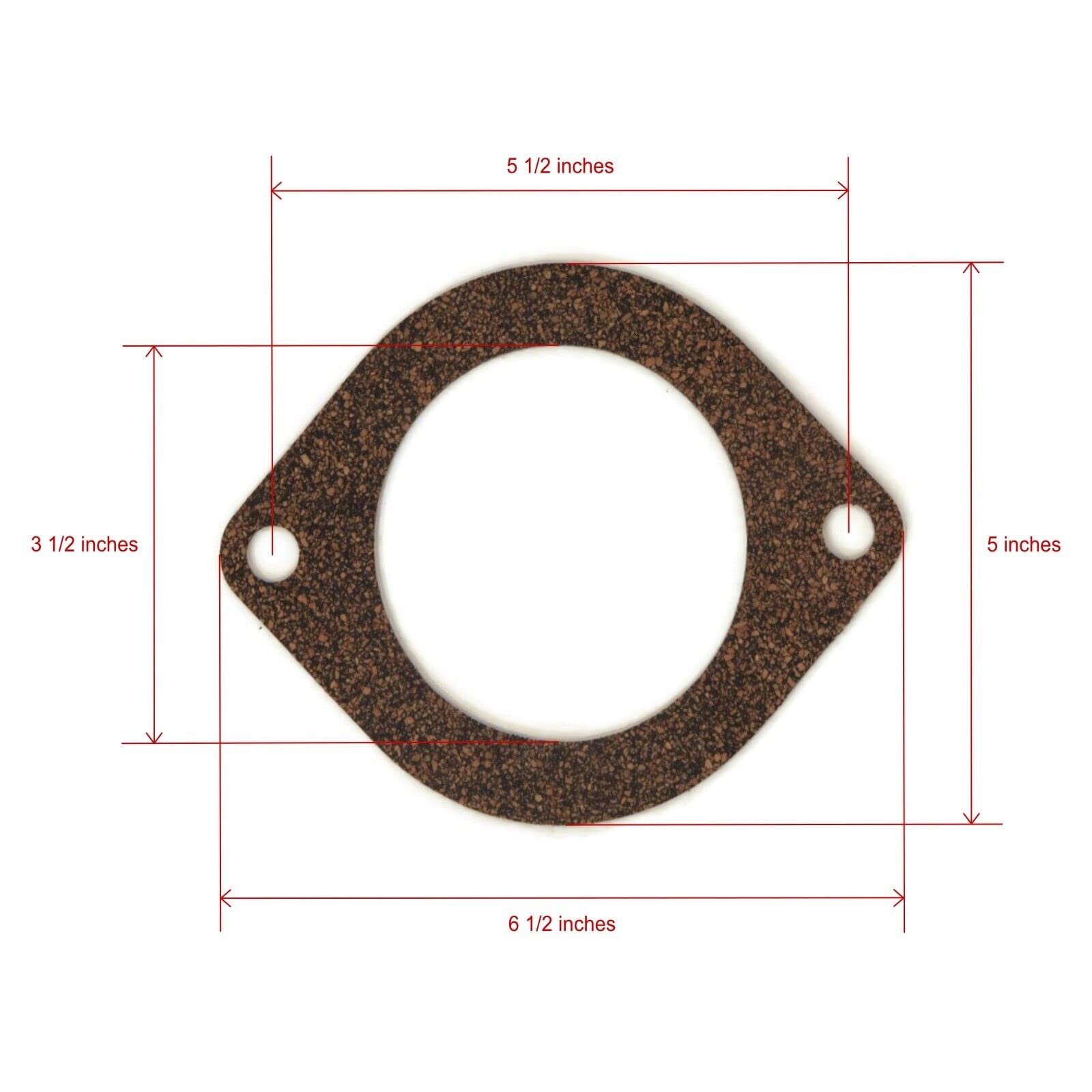 The ROP Shop | Snowplow Motor Gasket, 1306375 for Western Unimount Isarmatic Mark IIIA