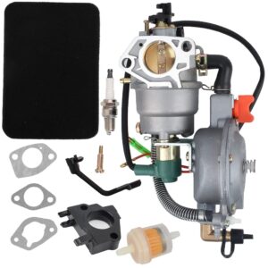 dual fuel lpg/ng conversion carburetor kit for 4.5 kw to 10 kw generators