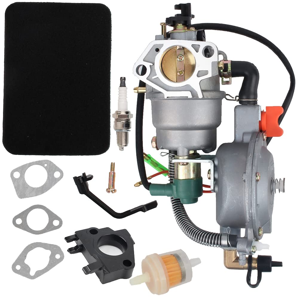 Dual Fuel LPG/NG Conversion Carburetor Kit For 4.5 KW to 10 KW Generators