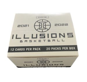 2021-22 panini illusions nba cello fat pack box (20 packs per box) in stock