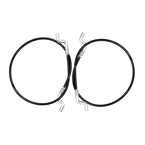 yhoparts 1501124MA Snow Blower Auger Clutch Cable for Murray Sears Craftsman Snowblowers 762259MA 762259 (2-Pack)