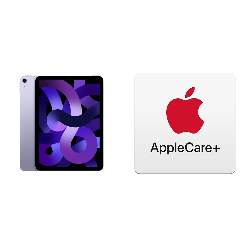 10.9-inch iPad Air Wi-Fi + Cellular 64GB - Purple with AppleCare+ (Renews Monthly Until Cancelled)