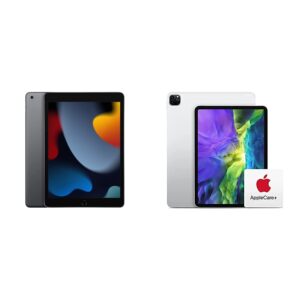 apple 2021 10.2-inch ipad (wi-fi, 64gb) - space gray with applecare+ (renews monthly until cancelled)