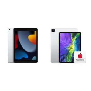 apple 2021 10.2-inch ipad (wi-fi + cellular, 256gb) - silver with applecare+ (renews monthly until cancelled)