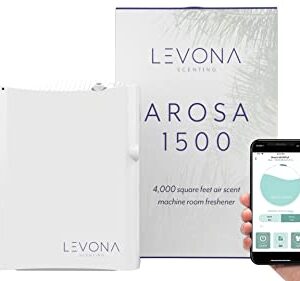 Levona Scent Arosa: 4000 SQFT HVAC Diffuser - Whole House Air Freshener - Scent Air for Office, Hotel & Home Scent Diffuser - Fragrance HVAC Scent Diffuser + App Control (Scent Sold Separately)