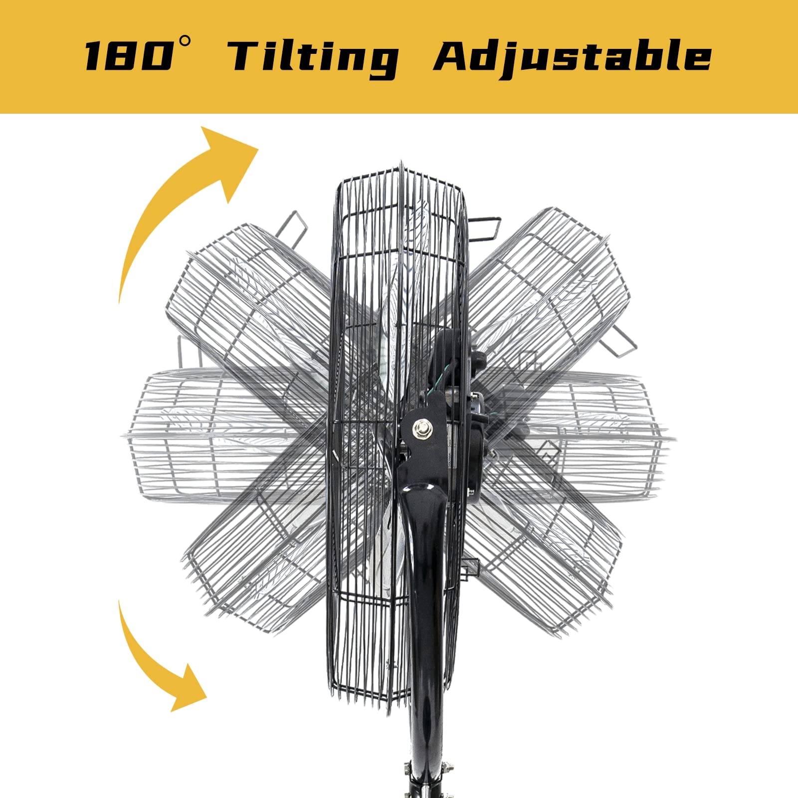 HiCFM PEDESTAL FAN SERIES (30" Misting Oscillating Pedestal Fan)