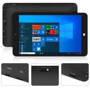 Windows 10 Pro Tablets, Quad Core CPU 64GB Storage 128GB Expand PC Computer, 1280 x 800 IPS HD Touchscreen, WiFi, 4000mAh Battery, Bluetooth 4.0(Without A Product Key)