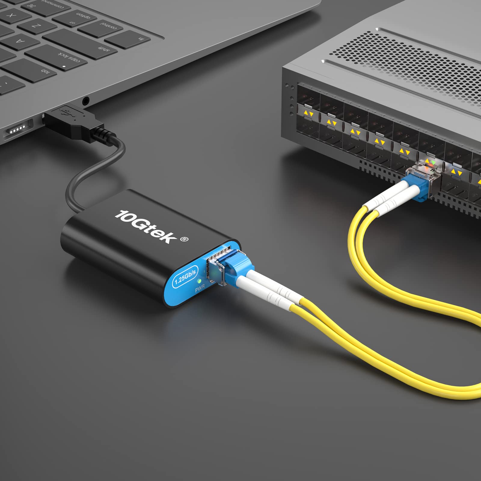 Alwong USB3.0 to SFP 1000Mbps Gigabit Ethernet Adapter
