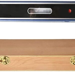 12 Inch Master Precision Level with Wooden Box Accuracy 0.0002"/10" Machinist Level