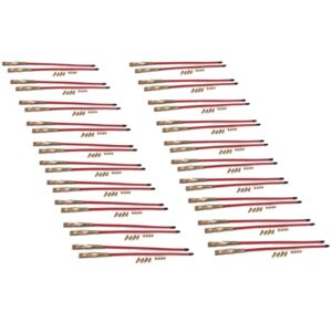 the rop shop | pack of 20 - set of 27-inch red, universal plow blade guide for western 62265