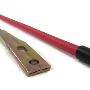 The ROP Shop | Set of 27-inch Red, Universal Snowplow Blade Guide for Boss Power HD V/XT/DXT