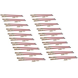 the rop shop | pack of 20 - set of 27-inch red, universal plow blade guide for boss bax00005
