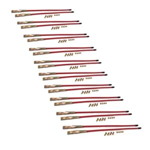 The ROP Shop | Pack of 10 - Set of 27-inch Red, Universal Plow Blade Guide for Western 62265