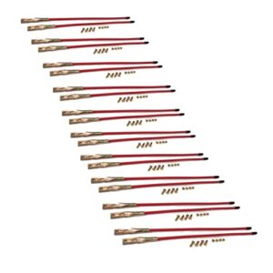the rop shop | pack of 10 - set of 27-inch red, universal plow blade guide for snowex b61049
