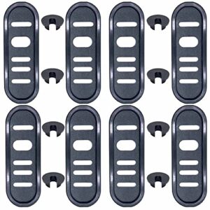parts 4 outdoor 8pk snow blower skid shoes replaces mtd 780-125 490-241-0010