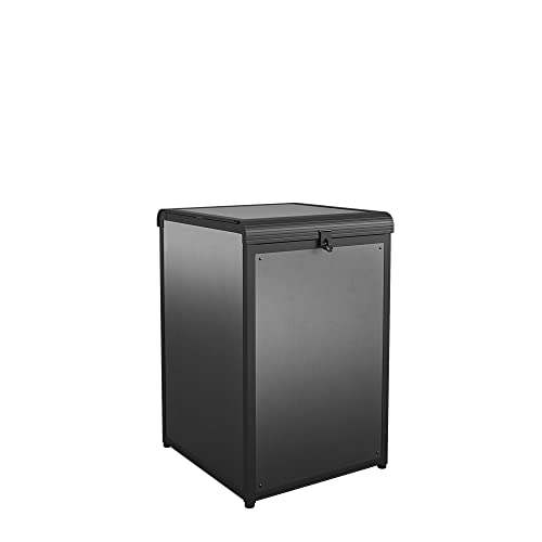 COSCO 88910GRY1E BoxGuard Heavy Duty Multi-Purpose Outdoor Storage & Delivery Box, 55 Gallons, Aluminum