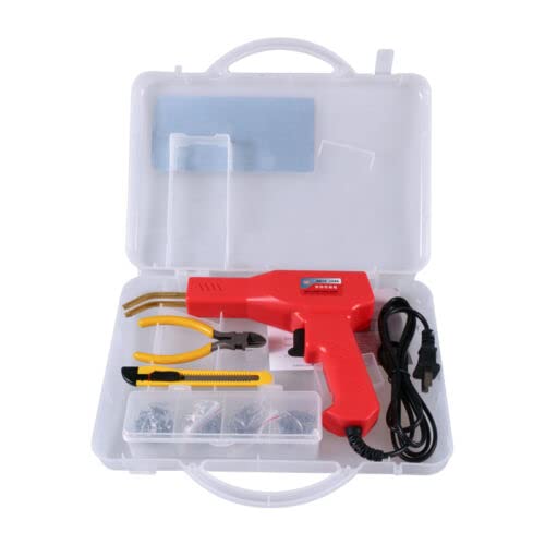 Plastic Welding Gun Garage Tool Welder Hot Stapler Machine Repair PVC Car Bumper 110V 220V