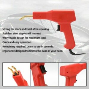 Plastic Welding Gun Garage Tool Welder Hot Stapler Machine Repair PVC Car Bumper 110V 220V