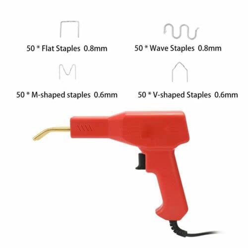 Plastic Welding Gun Garage Tool Welder Hot Stapler Machine Repair PVC Car Bumper 110V 220V