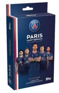 2021-22 topps paris saint-germain psg soccer team trading card box set