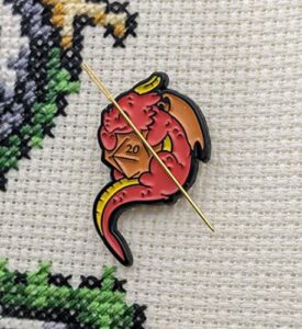 dice dragon needle minder