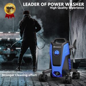 Electric Pressure Washer Homdox HD3000 Pressure Washer 1500W Power Washer High Pressure Cleaner Machine with Gimbaled Nozzle Foam Cannon,Best for Cleaning Homes, Cars, Driveways, Patios