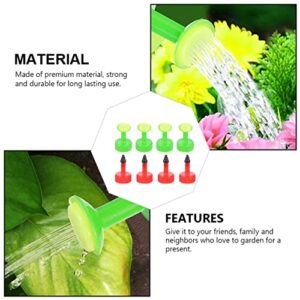 Happyyami 8pcs Shower Head Bottle Sprinkler Head Water Bottle Sprinkler Bottle Waterer Spout Adapter Watering Bottle Cap Flower Sprinkler Practical Bottle Sprinkler Replace Plastic Bonsai