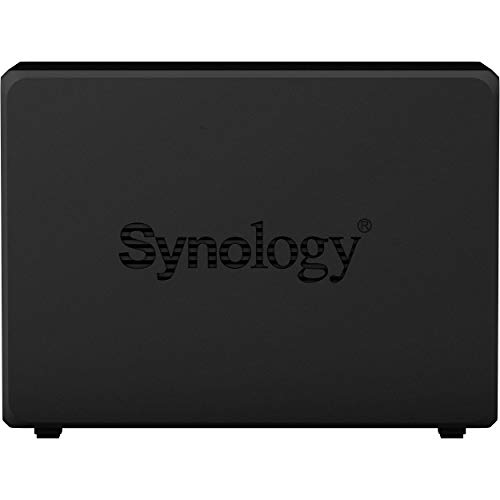 Synology DiskStation DS720+ NAS Server with Celeron 2.0GHz CPU, 6GB Memory, 32TB HDD Storage, 1TB M.2 NVMe SSD, 2 x 1GbE LAN Ports, DSM Operating System