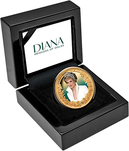 2022 DE Modern Commemorative PowerCoin Diana The People Princess 1 Oz Gold Coin 100$ Tokelau 2022 Proof