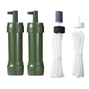 fs-tfc pocket water filter sy-uf-02 replacement pre sand & uf membrane filter and silicone hose kit