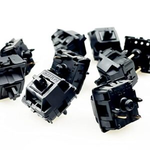 Gateron Oil King Switch Pre Lubed 5 Pin Linear Switch for Mechanical Gaming Keyboard Switch (72 PCS)