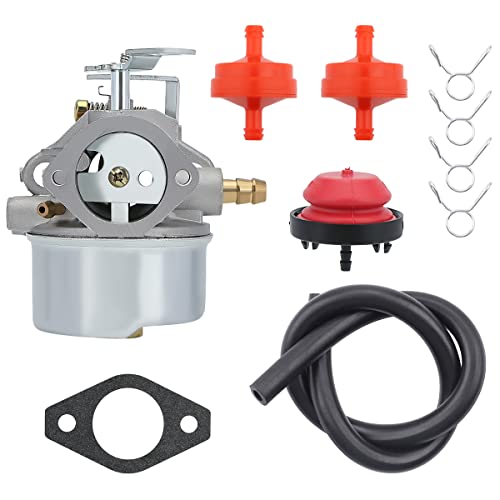 Panari 640052 640349 Carburetor for Tecumseh 8HP 9HP 10HP Engine HMSK80 HMSK90 HMSK100 LH318SA LH358SA 640054 640058 640058A Snowblower Generator Chipper Shredder Snow Blower Thrower