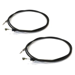 the rop shop | pack of 2-9 foot, snow plow joystick control cable for western 56035