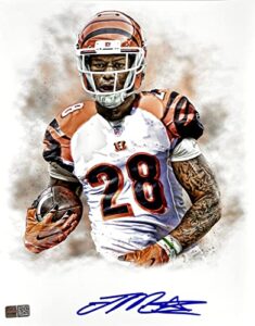 joe mixon signed autographed cincinnati bengals 11x14 photo tristar