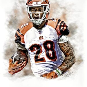 Joe Mixon Signed Autographed Cincinnati Bengals 11x14 Photo TRISTAR