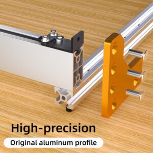 FoxAlien 4080 Extension Kit with Upgraded Hybrid Spoilboard for Masuter Pro CNC Router Machine Working Area Extend (15.75" x 31.5", X-Y)