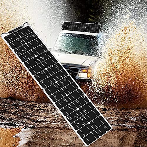 LOPMQRV 800 Watt Solar Panel Kit, with 2pcs Charge Controller(40A) 4pcs 200 Flexible Monocrystalline for 12-48V Battery Charging Car Camper RV Yacht Boat