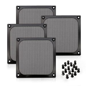4 pack of mesh grills with screws (80mm)