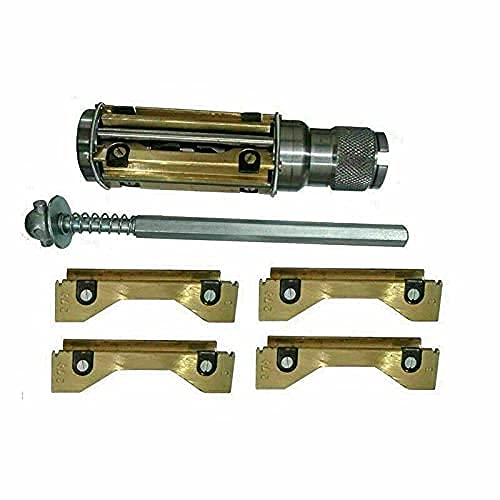 R&D BLOCK CYLINDER ENGINE HONE KIT 2.5"-5.5" HONING MACHINE WITH 4x HONING STONE 1